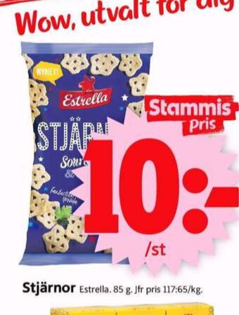 ICA Supermarket Estrella snacks erbjuda