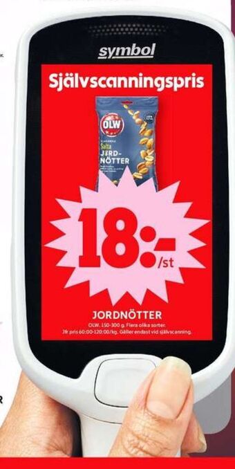ICA Maxi Olw jordnötter erbjuda