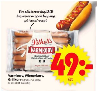 Lithells varmkorv