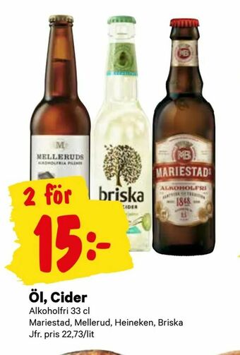 City Gross Öl, Cider erbjuda