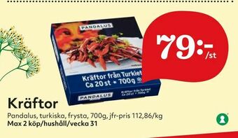 Hemköp Kräftor erbjuda