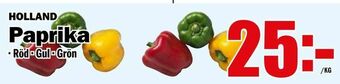 Matdax Paprika erbjuda