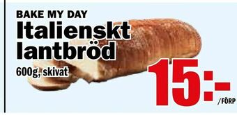 Matdax Italienskt lantbröd erbjuda