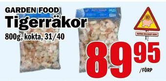 Matdax Tigerräkor erbjuda