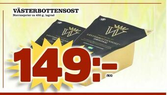 Nelins Västerbottensost erbjuda