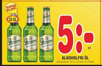 Nya Pulsen Alkoholfri öl erbjuda