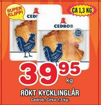 Nya Pulsen Rökt kycklinglår erbjuda