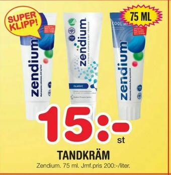 Nya Pulsen Tandkräm erbjuda