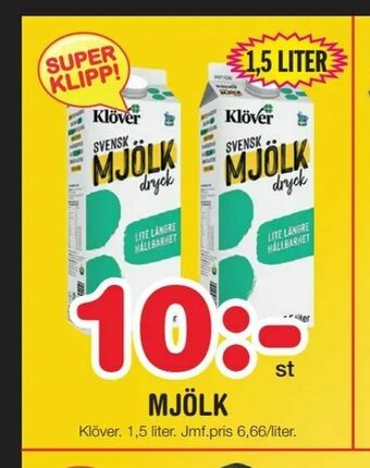 Nya Pulsen Mjölk erbjuda