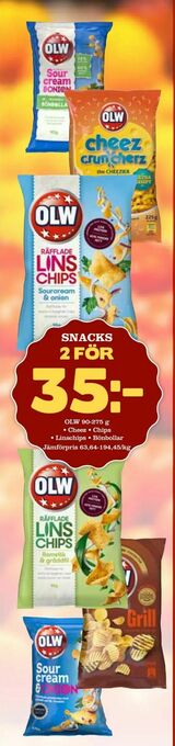 Nya Pulsen Snacks erbjuda