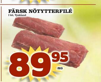 Nya Pulsen Färsk nötytterfilé erbjuda