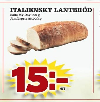 Nya Pulsen Italienskt lantbröd erbjuda