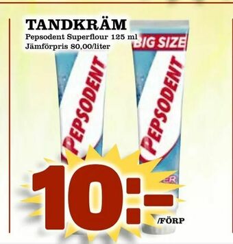 Nya Pulsen Tandkräm erbjuda