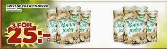 Nya Pulsen Skivade champinjoner erbjuda