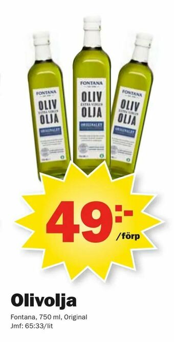 Pekås Olivolja erbjuda