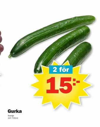 Pekås Gurka erbjuda