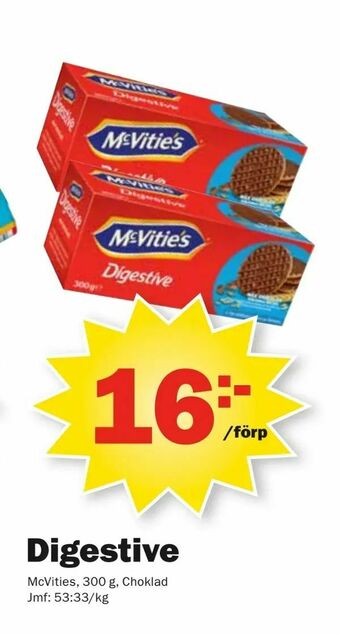 Pekås Digestive erbjuda