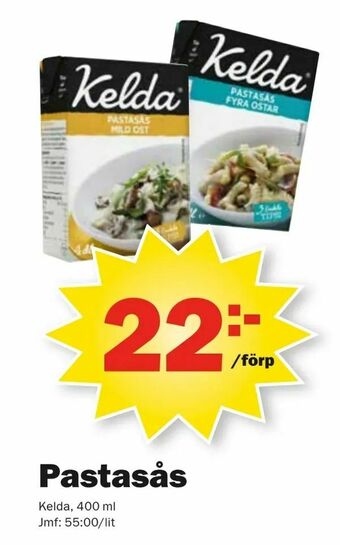 Pekås Pastasås erbjuda