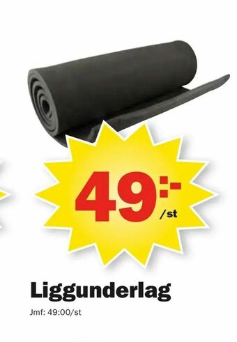 Pekås Liggunderlag erbjuda
