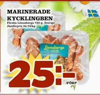 Prisma Mat Marinerade kycklingben erbjuda