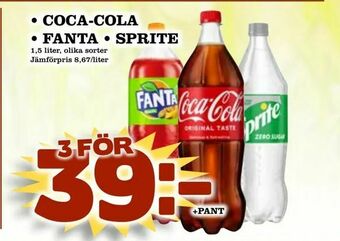 Prisma Mat Coca-cola • fanta • sprite erbjuda