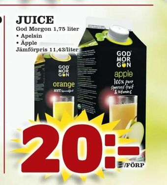 Prisma Mat Juice erbjuda