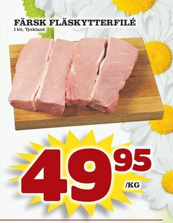 Färsk fläskytterfilé