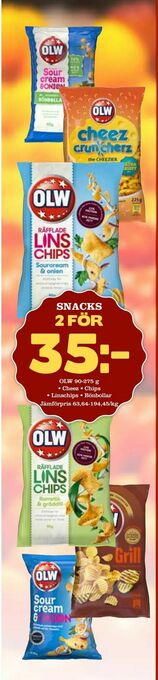 Prisma Mat Snacks erbjuda