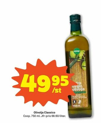 Stora Coop Olivolja Classico erbjuda