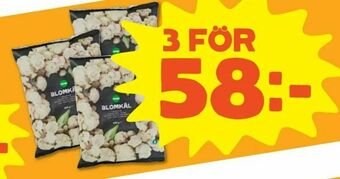 Stora Coop Blomkål erbjuda
