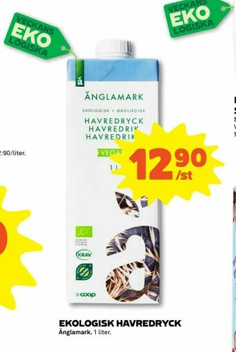 Ekologisk havredryck