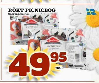 Supergrossen Rökt picnicbog erbjuda