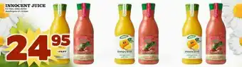Supergrossen Innocent juice erbjuda
