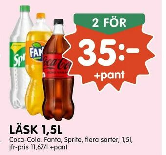 Tempo Läsk 1,5l erbjuda