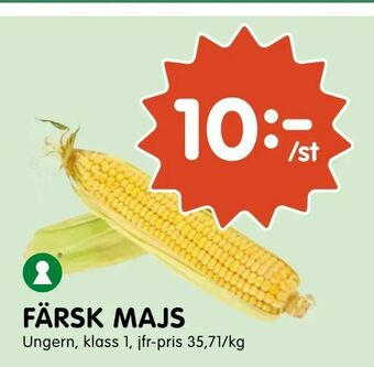 Tempo Färsk majs erbjuda