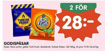 Tempo Godispåsar erbjuda
