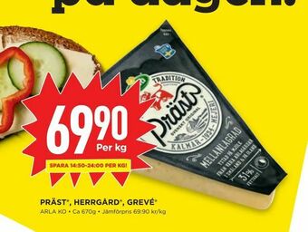 Willys Präst®, herrgård®, grevé® erbjuda