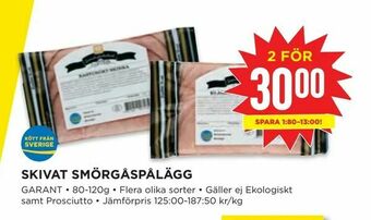 Willys Skivat smörgåspålägg erbjuda