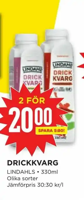 Drickkvarg