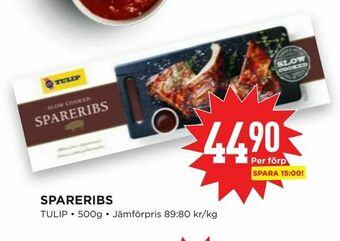 Willys Spareribs erbjuda