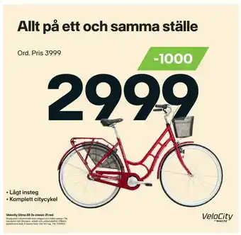 XXL Velocity Vilma 28 3s classic 21 red erbjuda