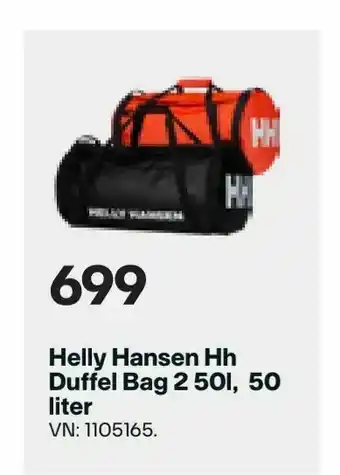 XXL Helly Hansen Hh Duffel Bag 2 50l, 50 liter erbjuda