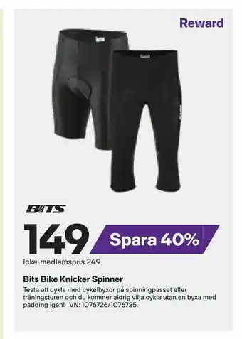 Bits Bike Knicker Spinner