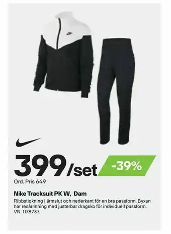 XXL Nike Tracksuit PK W, Dam erbjuda
