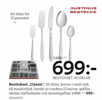 XXXLutz Bestickset 'Classic' erbjuda