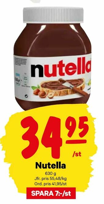 City Gross Nutella erbjuda