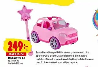 City Gross Radiostyrd bil erbjuda