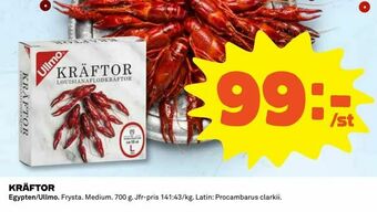 Coop Konsum Kräftor erbjuda