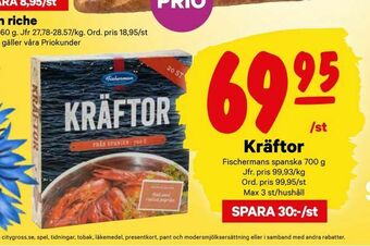 City Gross Kräftor erbjuda