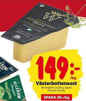 City Gross Västerbottensost erbjuda